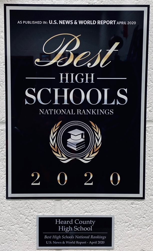 HCHS Honored with BEST HIGH SCHOOLS National Rankings