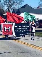 Marching Braves bring holiday JOY