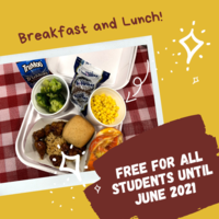 Free Meals Extended until June 2021