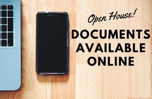 Open House Documents Available Online