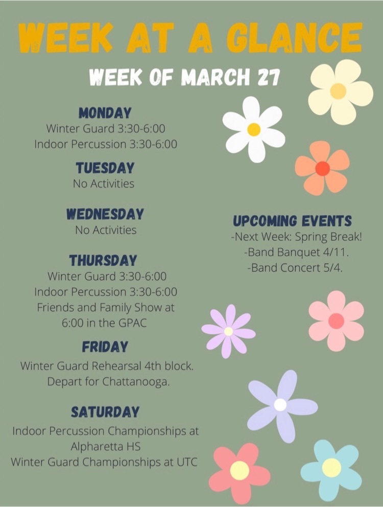 spring (march) week 3